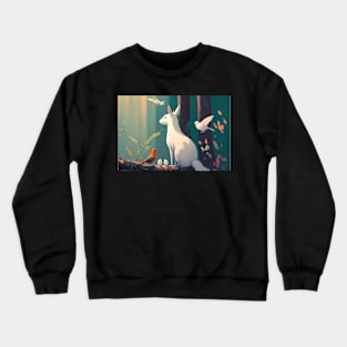 Magical Woodland Animals 002 Crewneck Sweatshirt